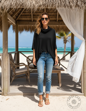 KNITWEAR LINA CAPE