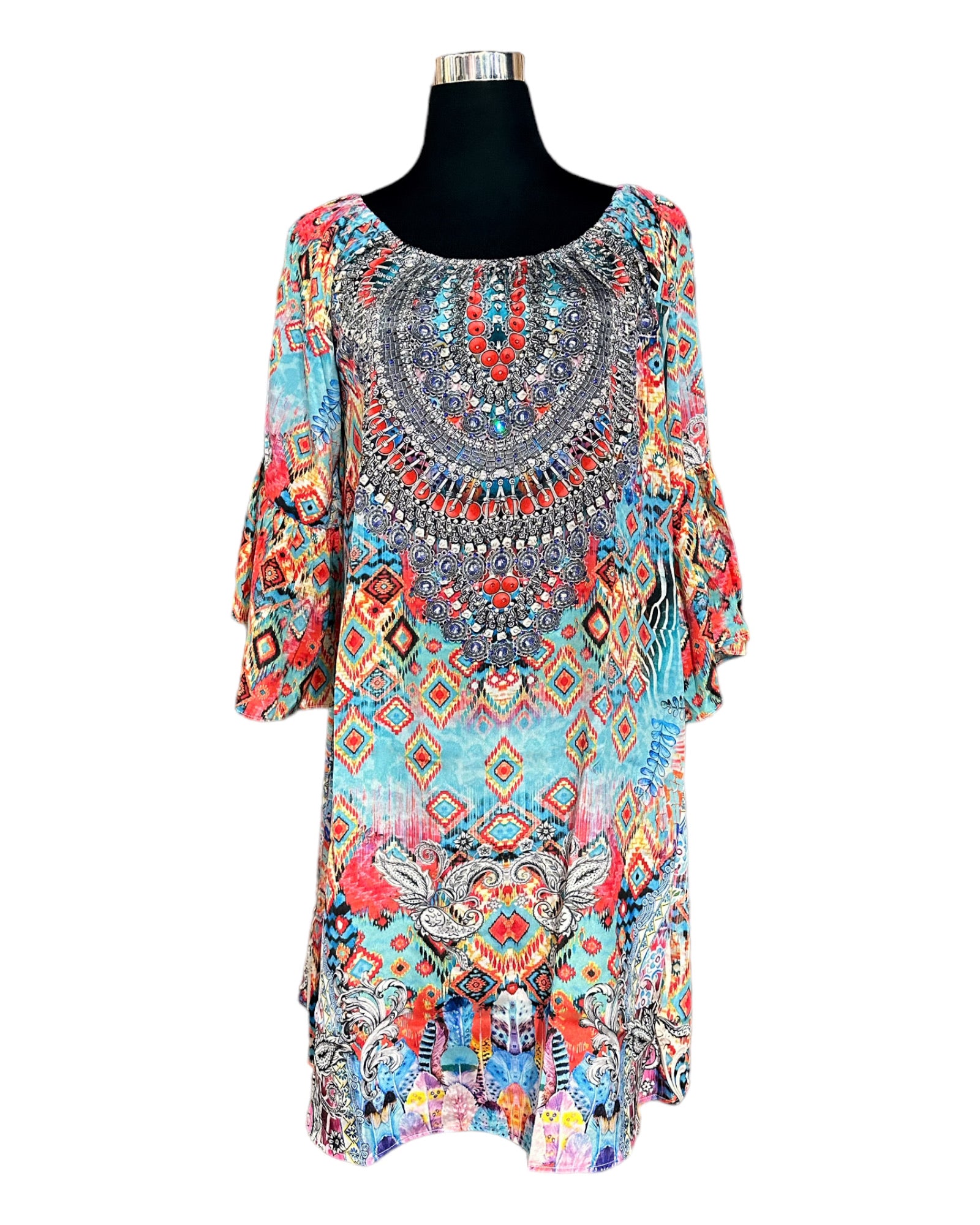 RASHI MIDI DRESS