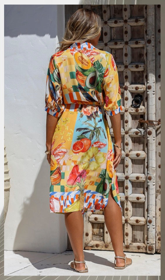 KAYA MIDI DRESS - JOOP&GYPSY