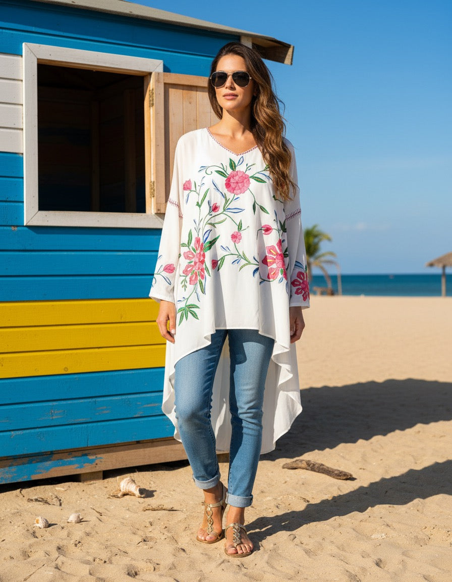 DAHLIA HILO TUNIC