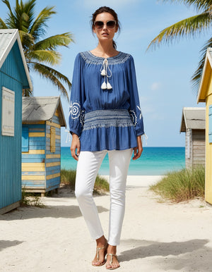 ROSETTE TUNIC