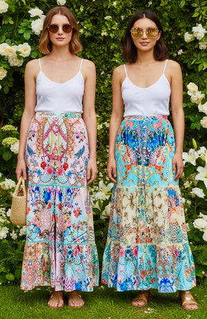AVA TIERED SKIRT