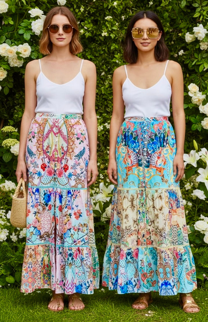 KYLIE TIERED SKIRT