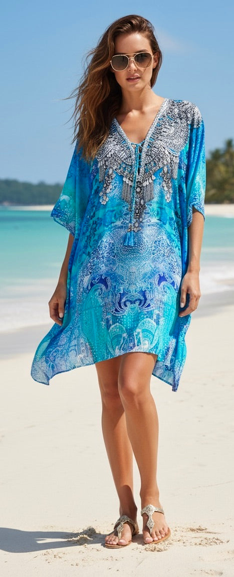 CAPRI MIDI KAFTAN