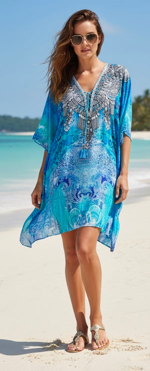 CAPRI MIDI KAFTAN
