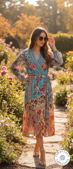 NAOMI MIDI KIMONO