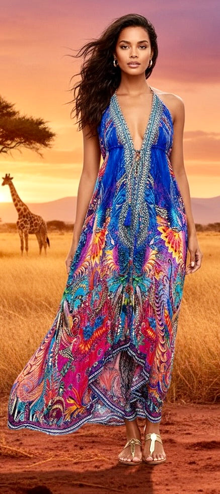 RIO HALTER DRESS