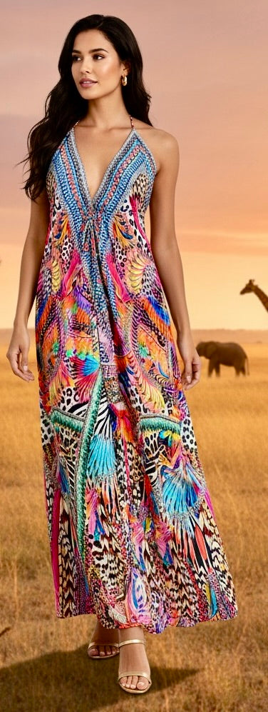 ZURI HALTER DRESS