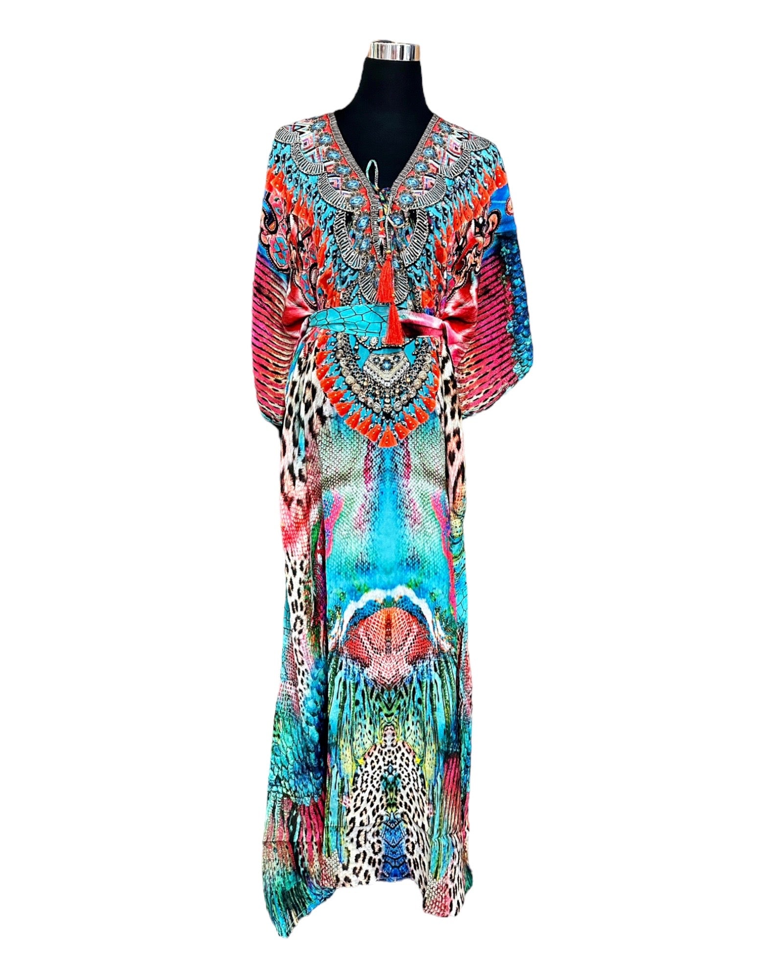 JADE MAXI KAFTAN