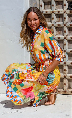 KAYA MIDI DRESS - JOOP&GYPSY