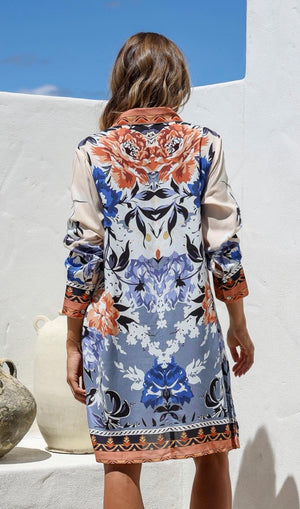 FOLIAGE MIDI DRESS - JOOP&GYPSY